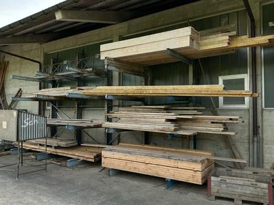 Übersichtsbild von Various wood and sheet materials